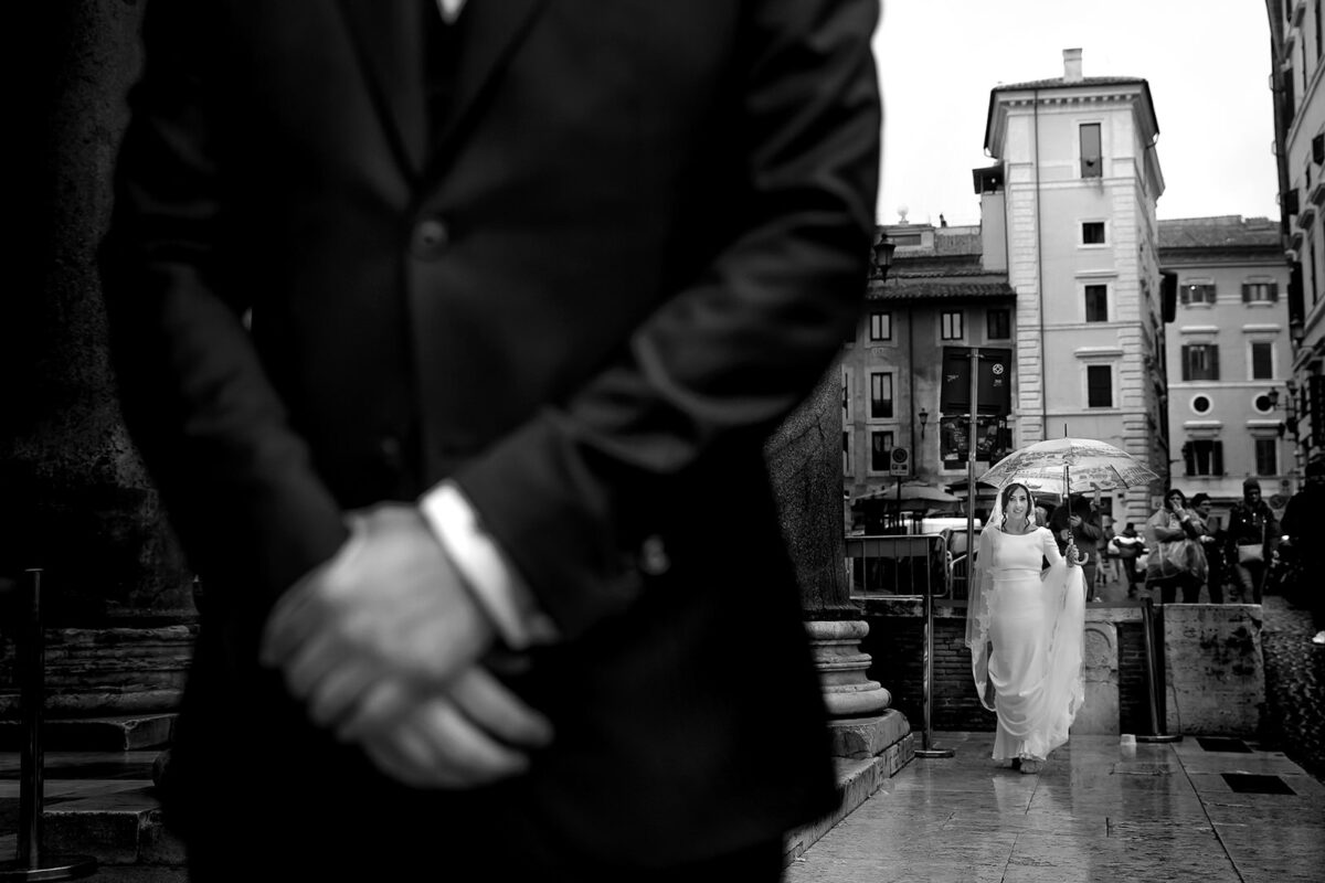 Nella romantica Roma il matrimonio di Monique & Bryan