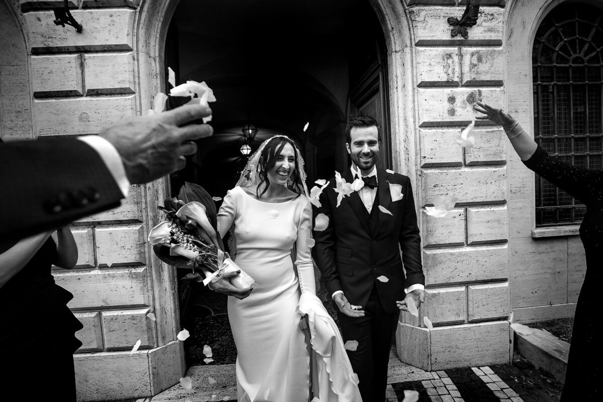 Nella romantica Roma il matrimonio di Monique & Bryan