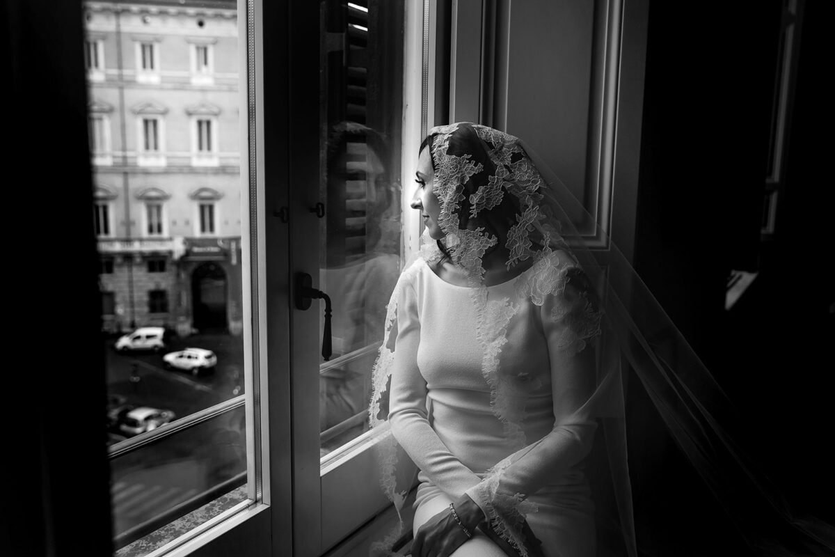 Nella romantica Roma il matrimonio di Monique & Bryan