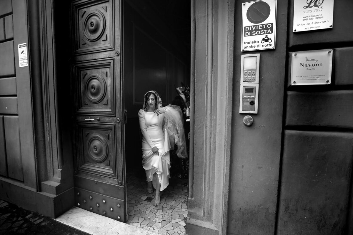 Nella romantica Roma il matrimonio di Monique & Bryan