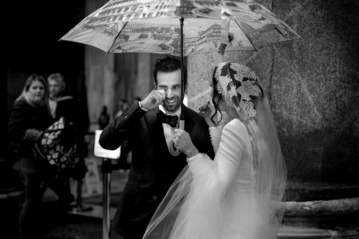 Nella romantica Roma il matrimonio di Monique & Bryan