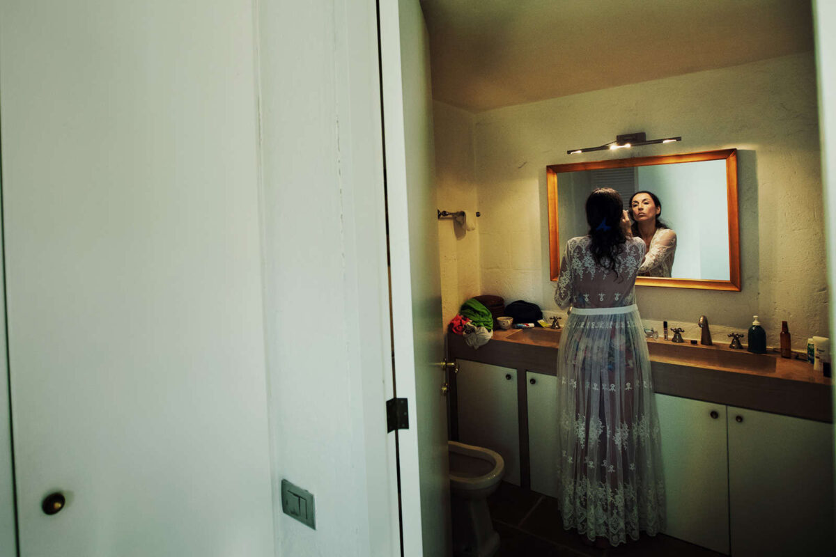 Cristina and Ari fulfilling their romantic dream in Puglia