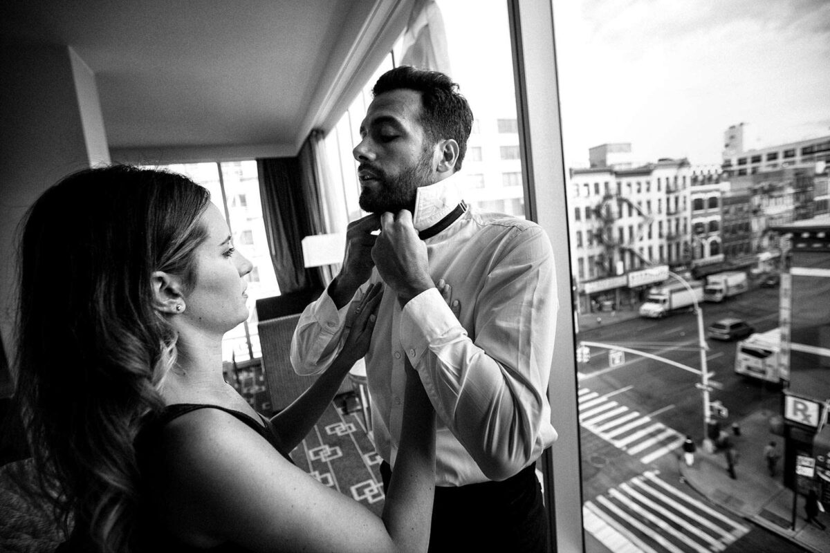 Per le strade di New York il matrimonio di Francesca e Giuseppe