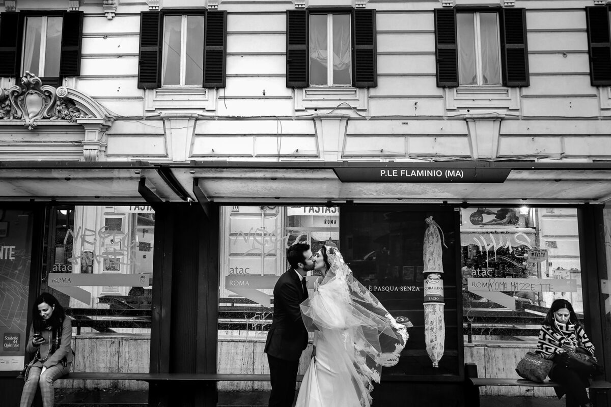 Nella romantica Roma il matrimonio di Monique & Bryan