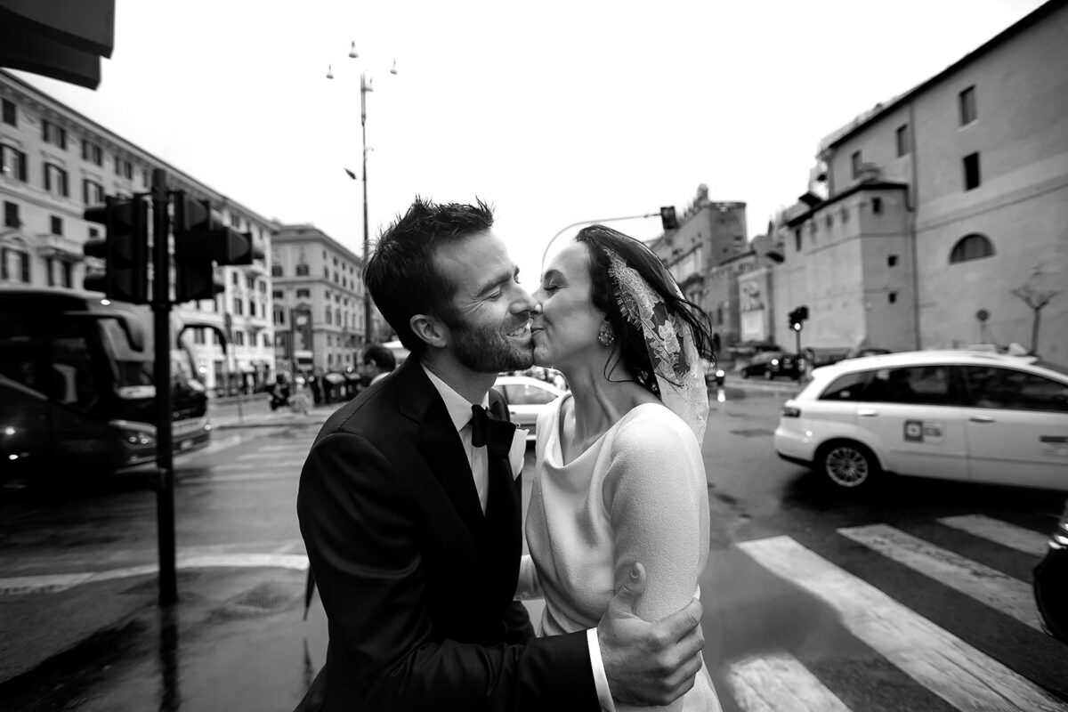 Nella romantica Roma il matrimonio di Monique & Bryan