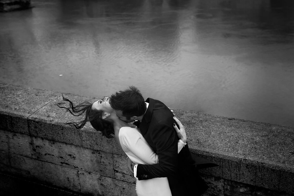 Nella romantica Roma il matrimonio di Monique & Bryan