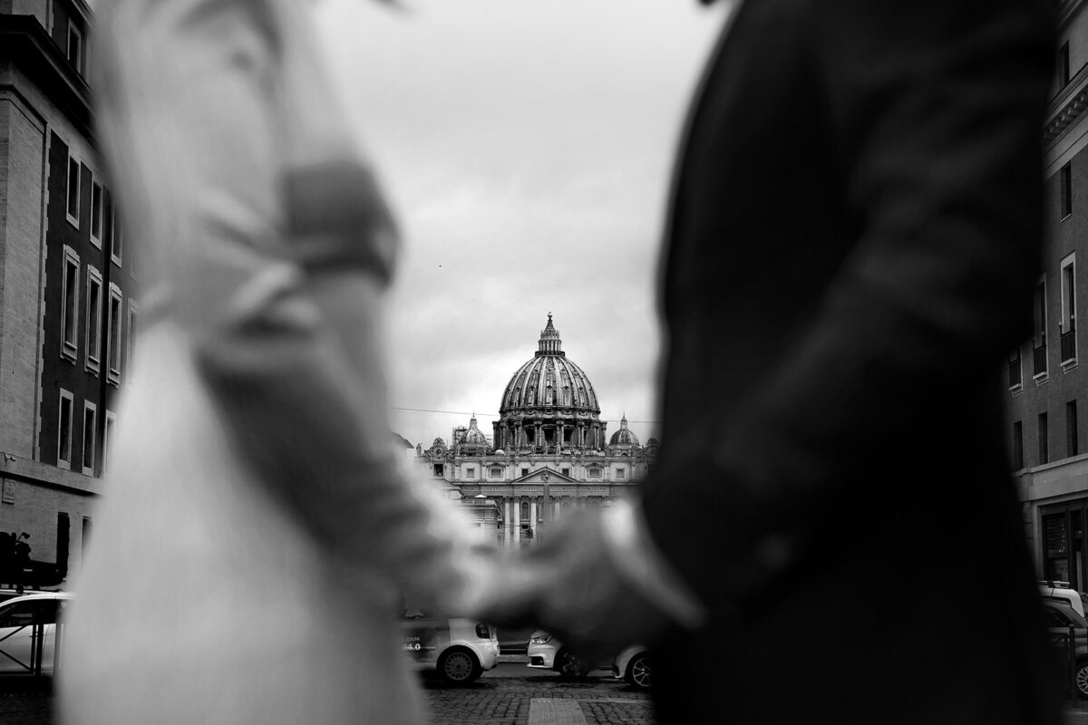 Nella romantica Roma il matrimonio di Monique & Bryan