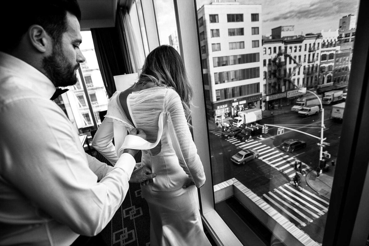 Per le strade di New York il matrimonio di Francesca e Giuseppe