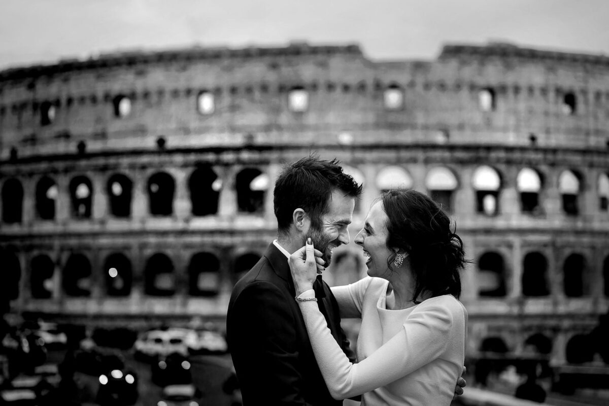 Nella romantica Roma il matrimonio di Monique & Bryan