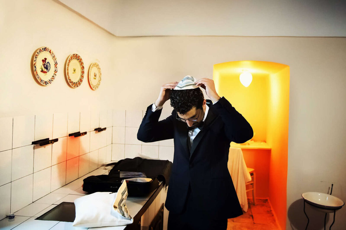 Nozze ebraiche tra gli ulivi della Puglia