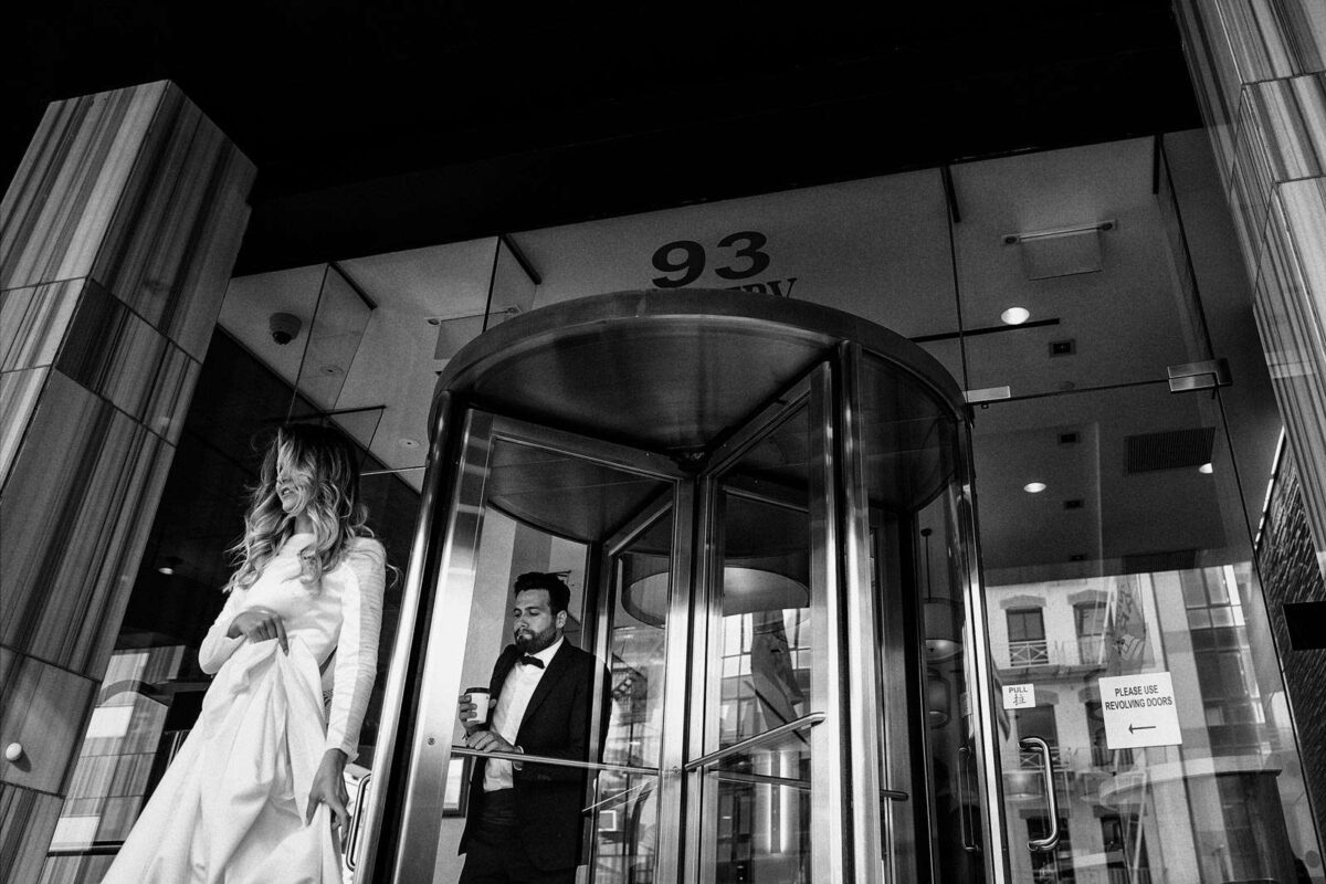 Per le strade di New York il matrimonio di Francesca e Giuseppe