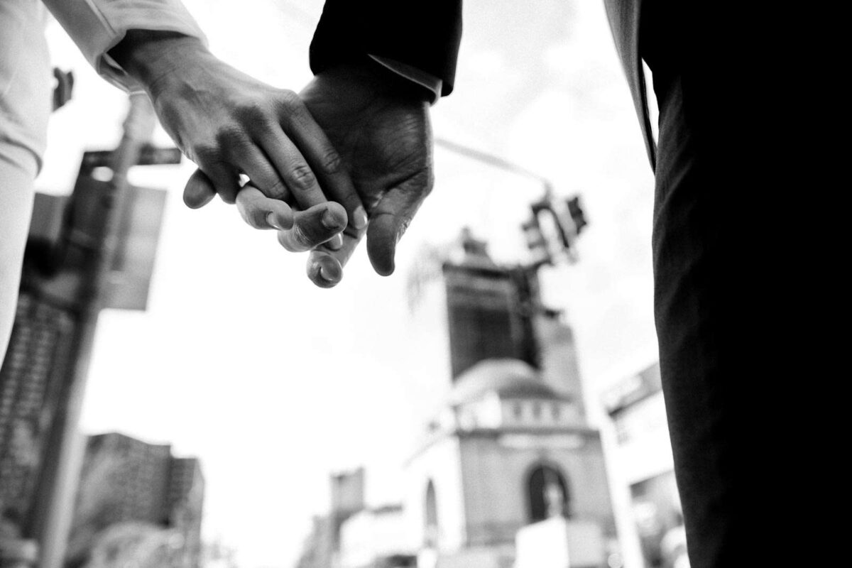 Per le strade di New York il matrimonio di Francesca e Giuseppe