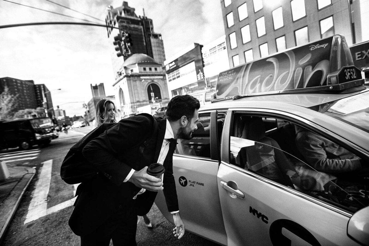 Per le strade di New York il matrimonio di Francesca e Giuseppe