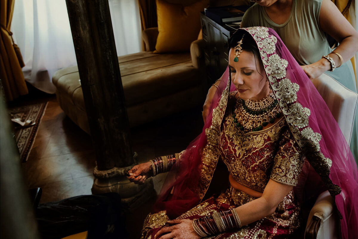 Matrimonio indiano in Toscana: l’atmosfera della campagna, i colori e le tradizioni