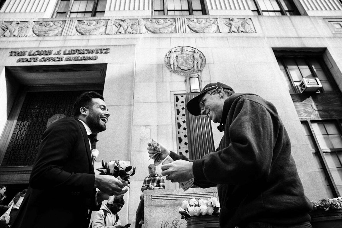 Per le strade di New York il matrimonio di Francesca e Giuseppe