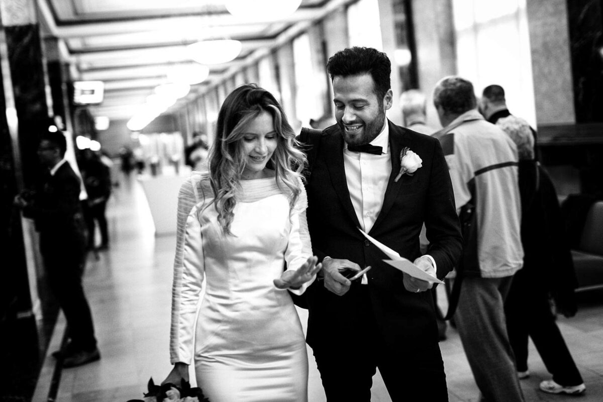 Per le strade di New York il matrimonio di Francesca e Giuseppe