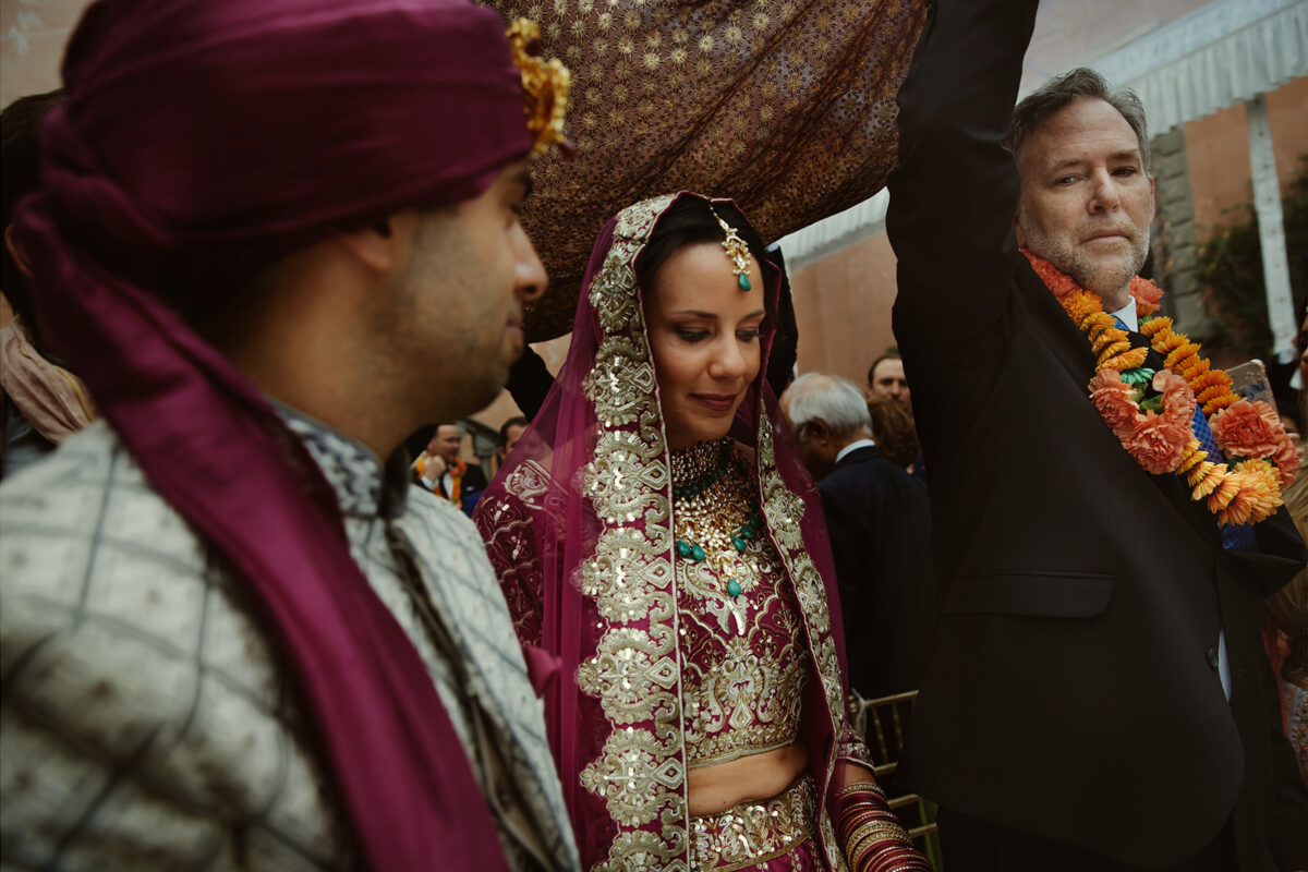 Matrimonio indiano in Toscana: l’atmosfera della campagna, i colori e le tradizioni