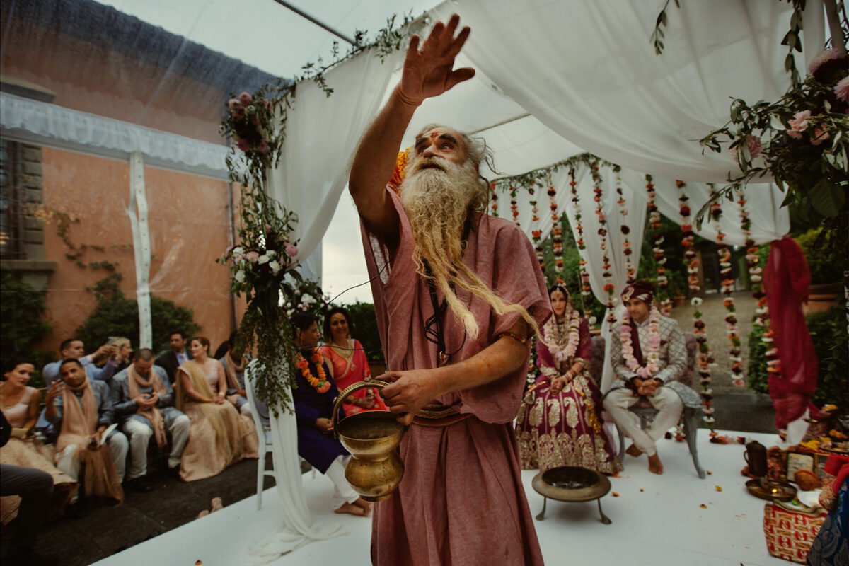 Matrimonio indiano in Toscana: l’atmosfera della campagna, i colori e le tradizioni