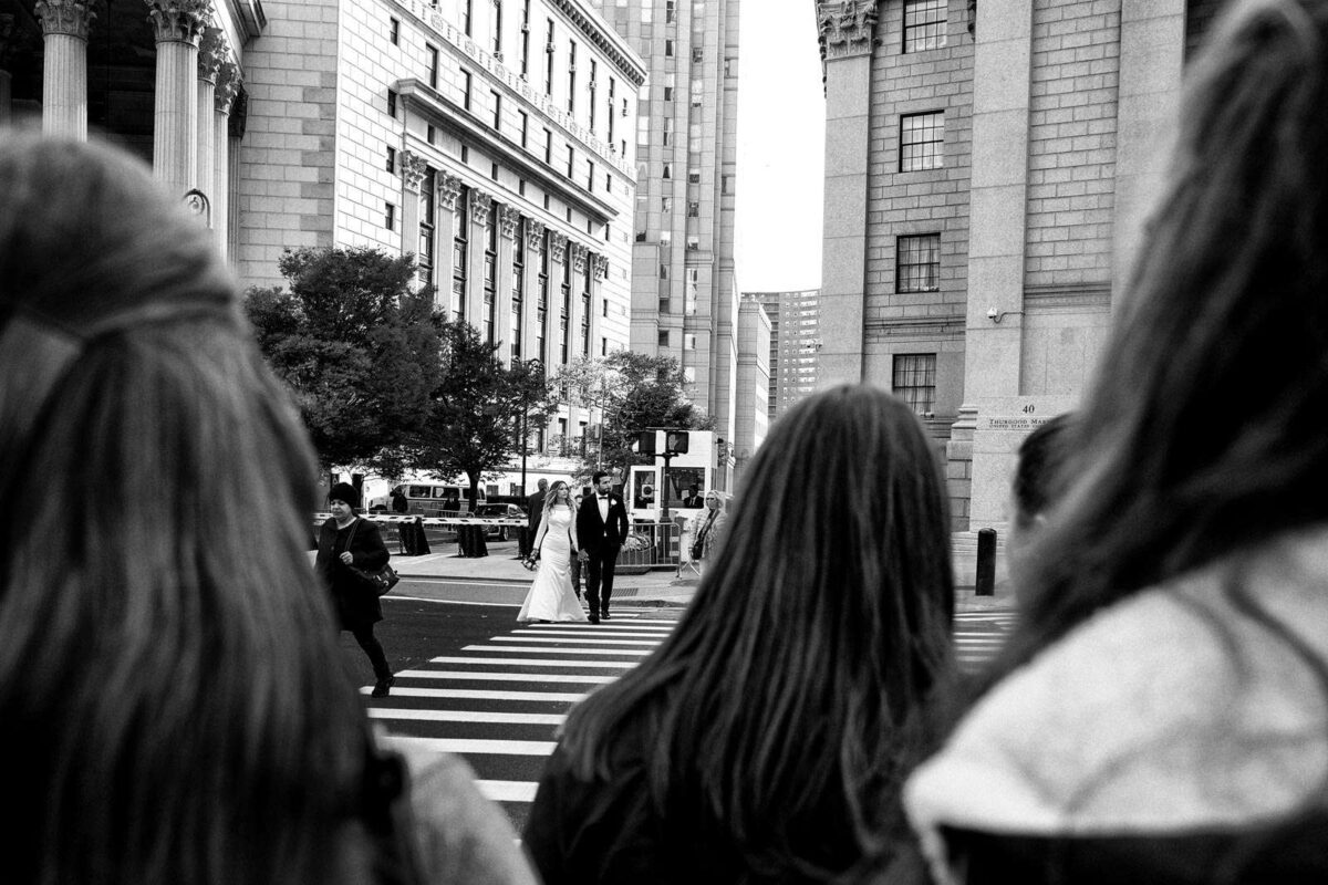 Per le strade di New York il matrimonio di Francesca e Giuseppe
