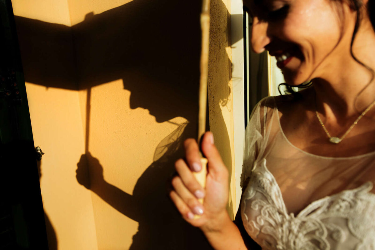 Cristina and Ari fulfilling their romantic dream in Puglia