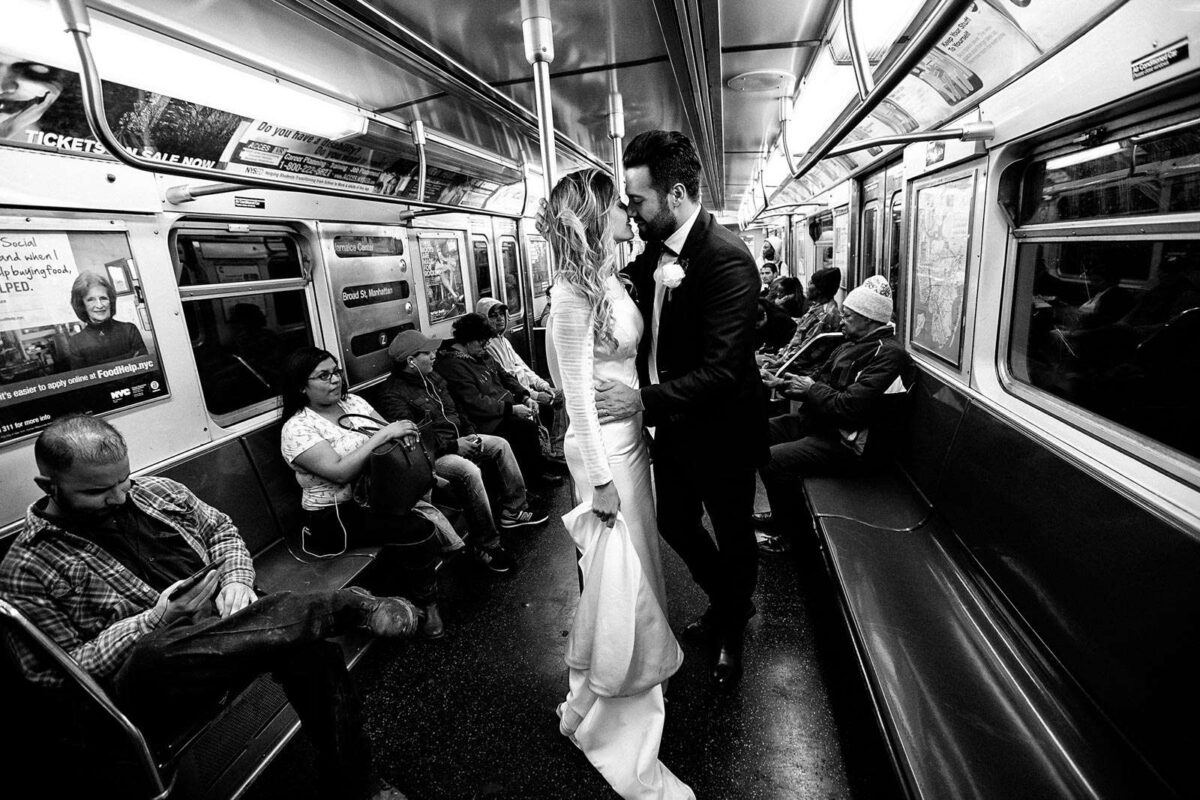 Per le strade di New York il matrimonio di Francesca e Giuseppe