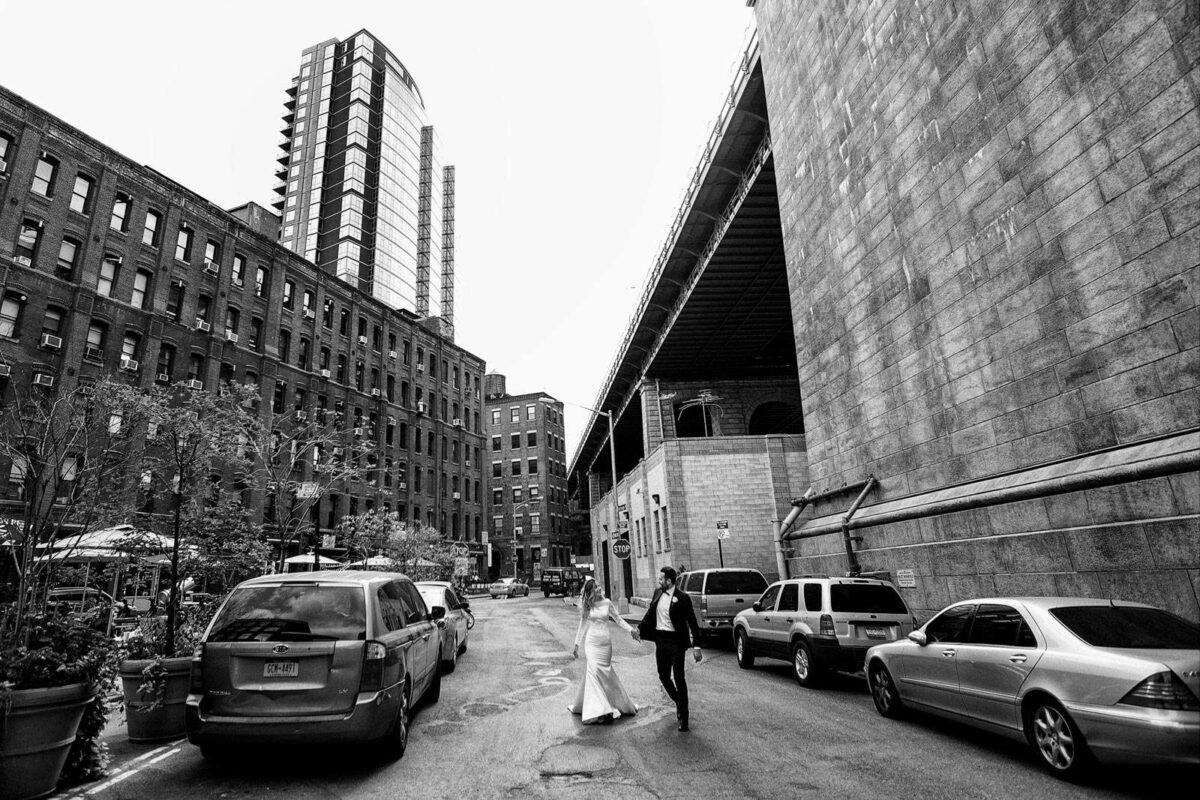 Per le strade di New York il matrimonio di Francesca e Giuseppe