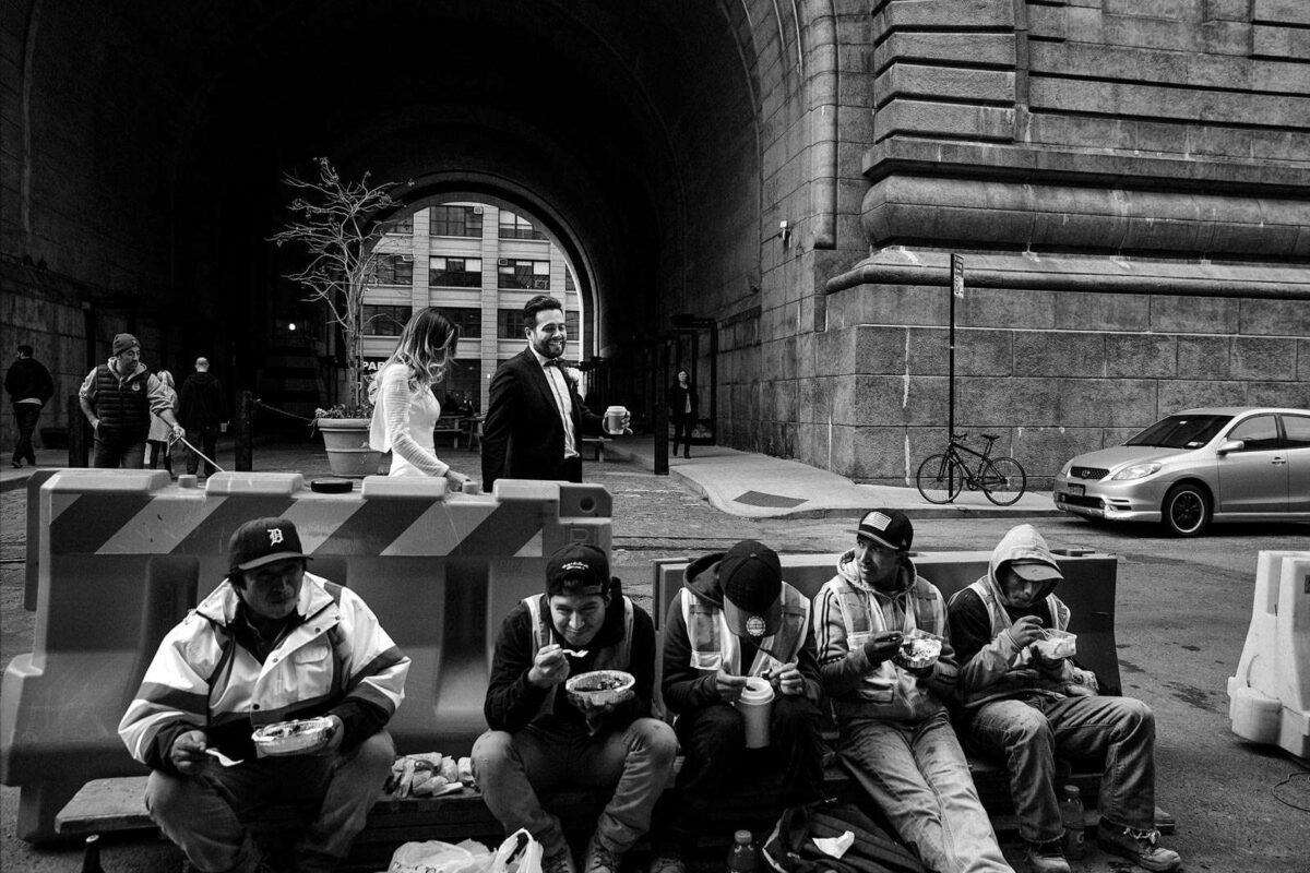 Per le strade di New York il matrimonio di Francesca e Giuseppe