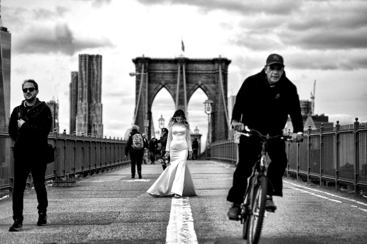 Per le strade di New York il matrimonio di Francesca e Giuseppe