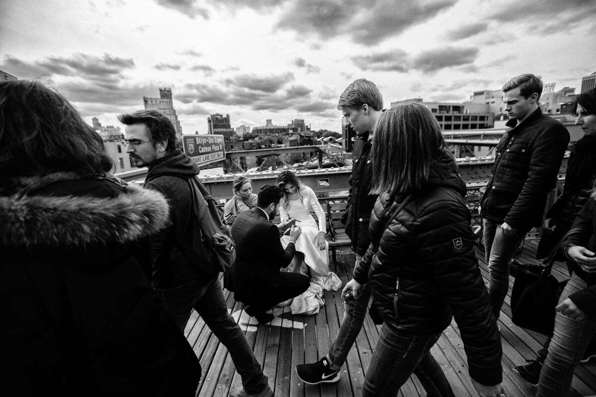 Per le strade di New York il matrimonio di Francesca e Giuseppe