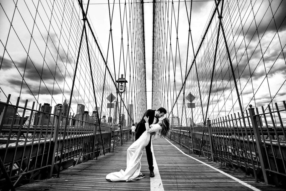 Per le strade di New York il matrimonio di Francesca e Giuseppe
