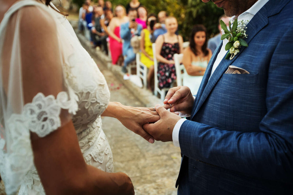 Cristina and Ari fulfilling their romantic dream in Puglia