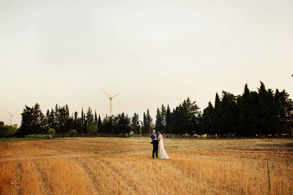 Cristina and Ari fulfilling their romantic dream in Puglia