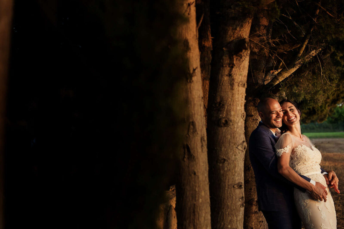 Cristina and Ari fulfilling their romantic dream in Puglia