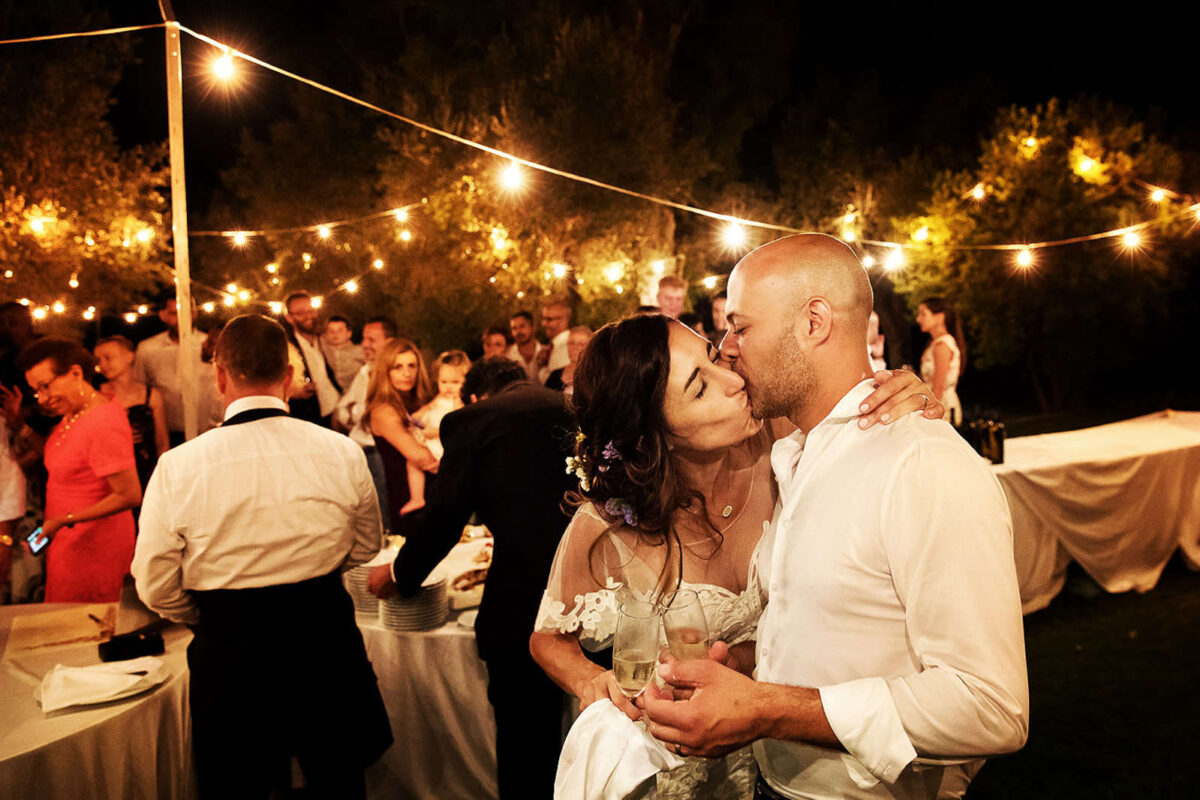 Cristina and Ari fulfilling their romantic dream in Puglia