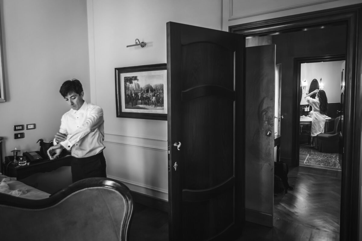 Rome Elopement: Intimate Wedding at Villa Borghese & Hotel Locarno