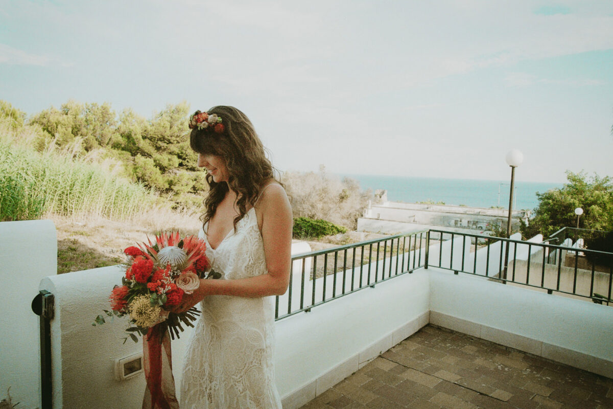 Film Wedding Photography at Tenuta Tresca, Puglia: Antonio & Laura