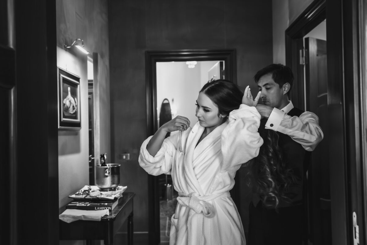 Rome Elopement: Intimate Wedding at Villa Borghese & Hotel Locarno