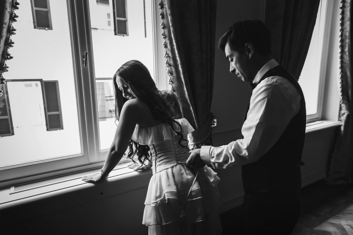 Rome Elopement: Intimate Wedding at Villa Borghese & Hotel Locarno