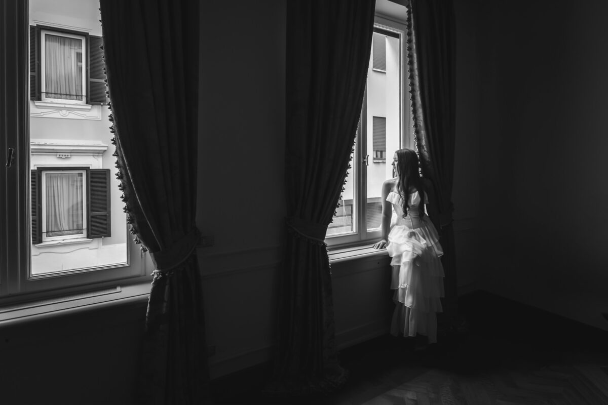 Rome Elopement: Intimate Wedding at Villa Borghese & Hotel Locarno