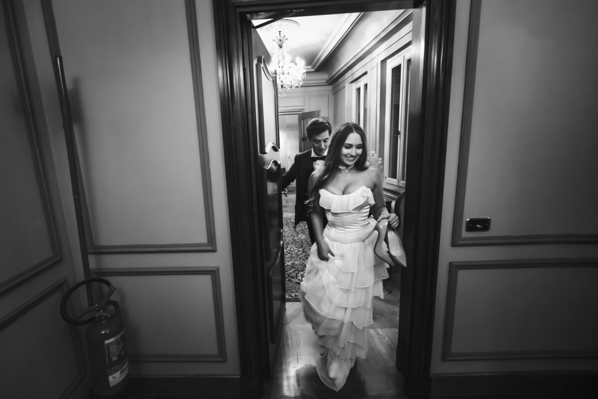 Rome Elopement: Intimate Wedding at Villa Borghese & Hotel Locarno