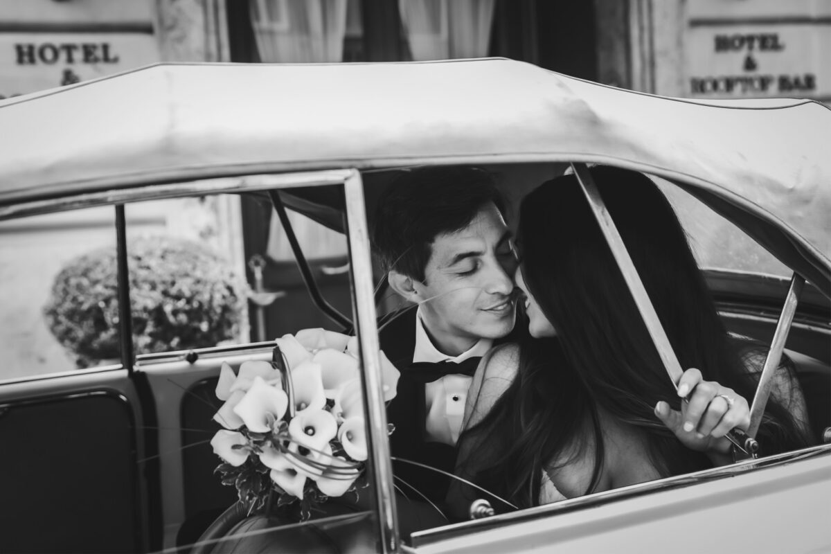Rome Elopement: Intimate Wedding at Villa Borghese & Hotel Locarno