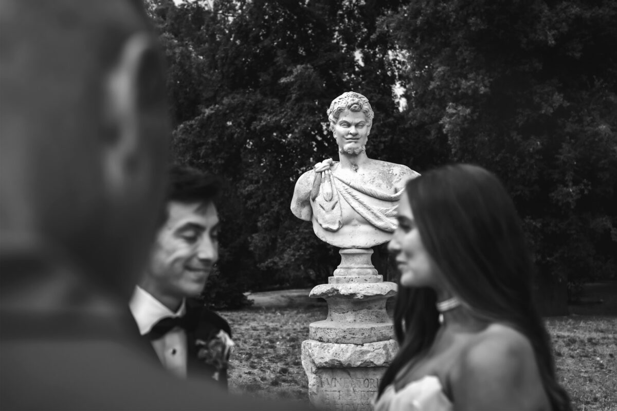 Rome Elopement: Intimate Wedding at Villa Borghese & Hotel Locarno
