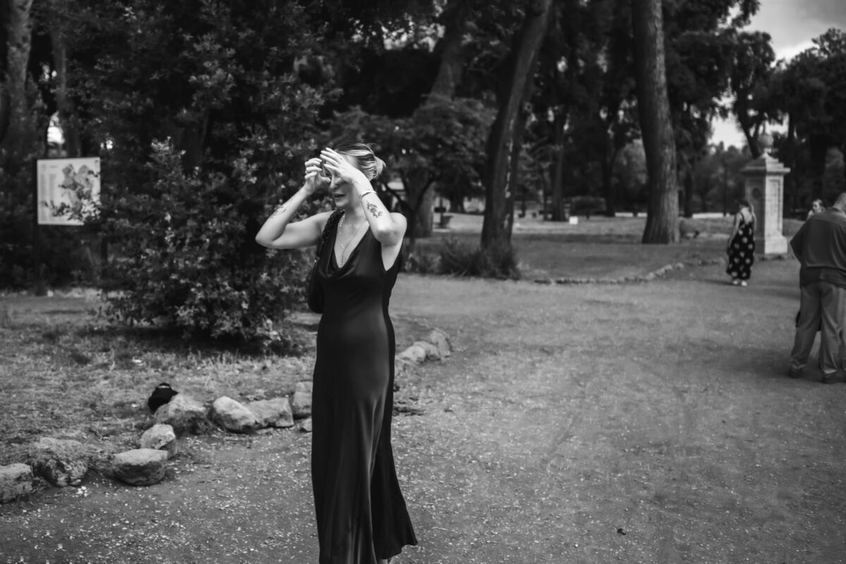 Rome Elopement: Intimate Wedding at Villa Borghese & Hotel Locarno