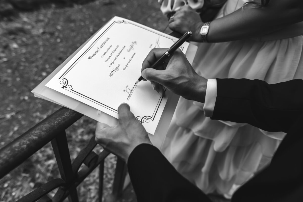 Rome Elopement: Intimate Wedding at Villa Borghese & Hotel Locarno