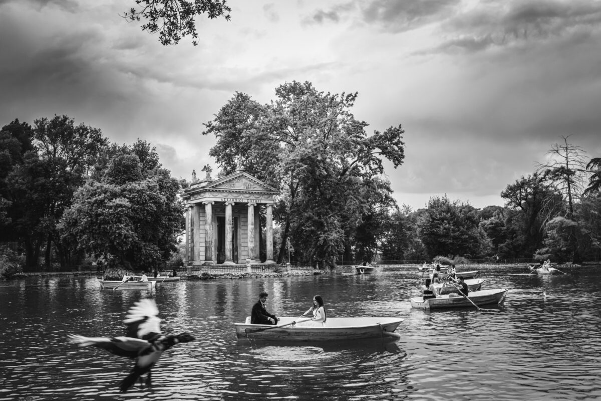 Rome Elopement: Intimate Wedding at Villa Borghese & Hotel Locarno