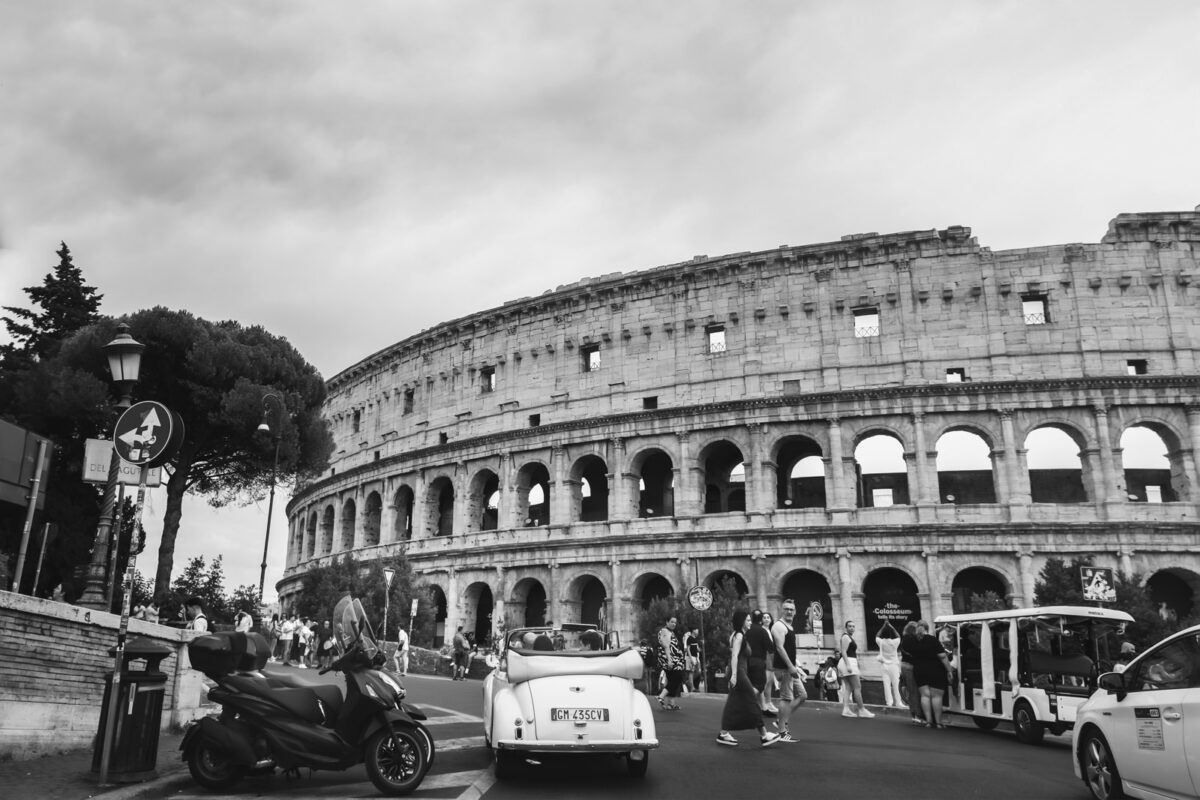 Rome Elopement: Intimate Wedding at Villa Borghese & Hotel Locarno