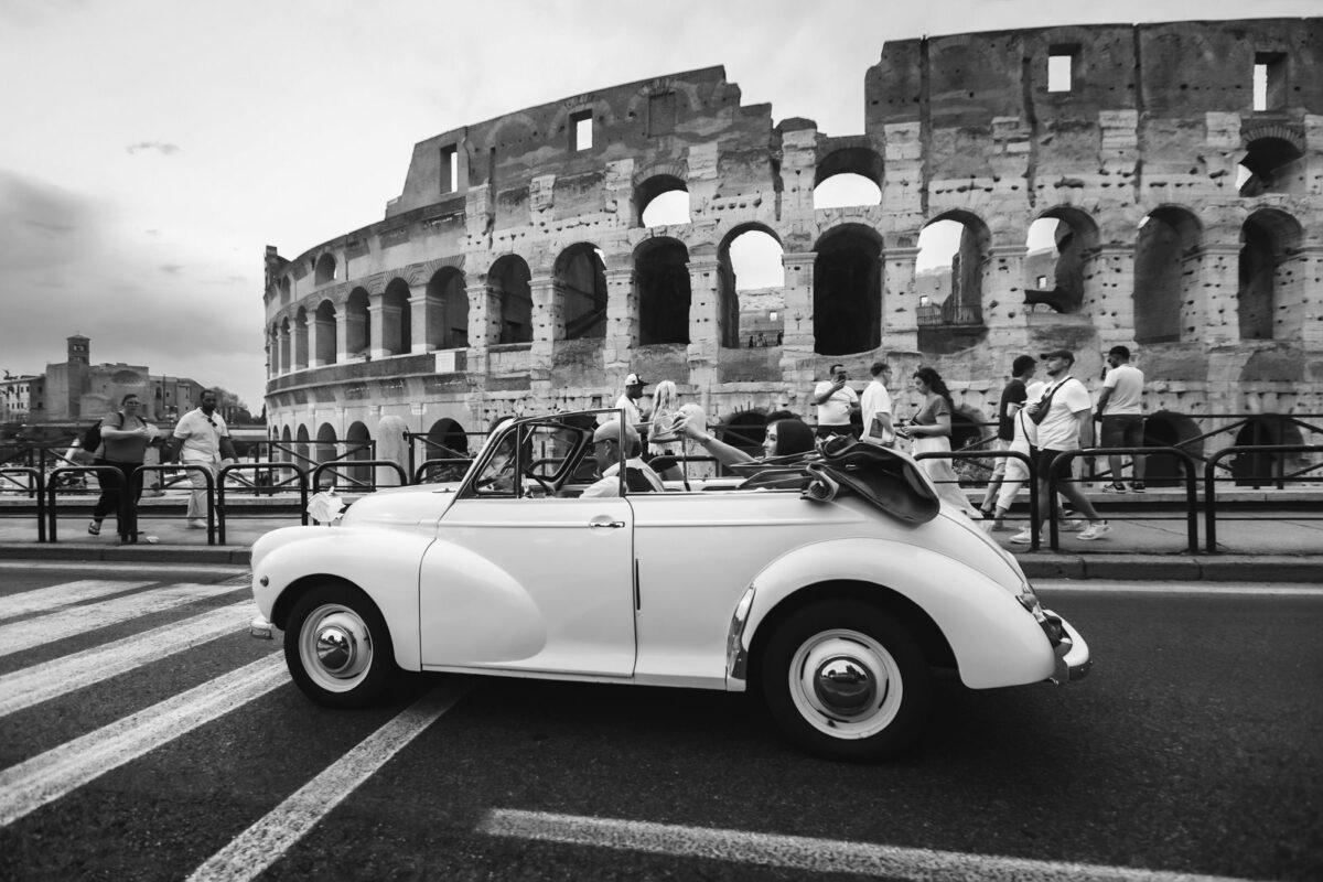 Rome Elopement: Intimate Wedding at Villa Borghese & Hotel Locarno