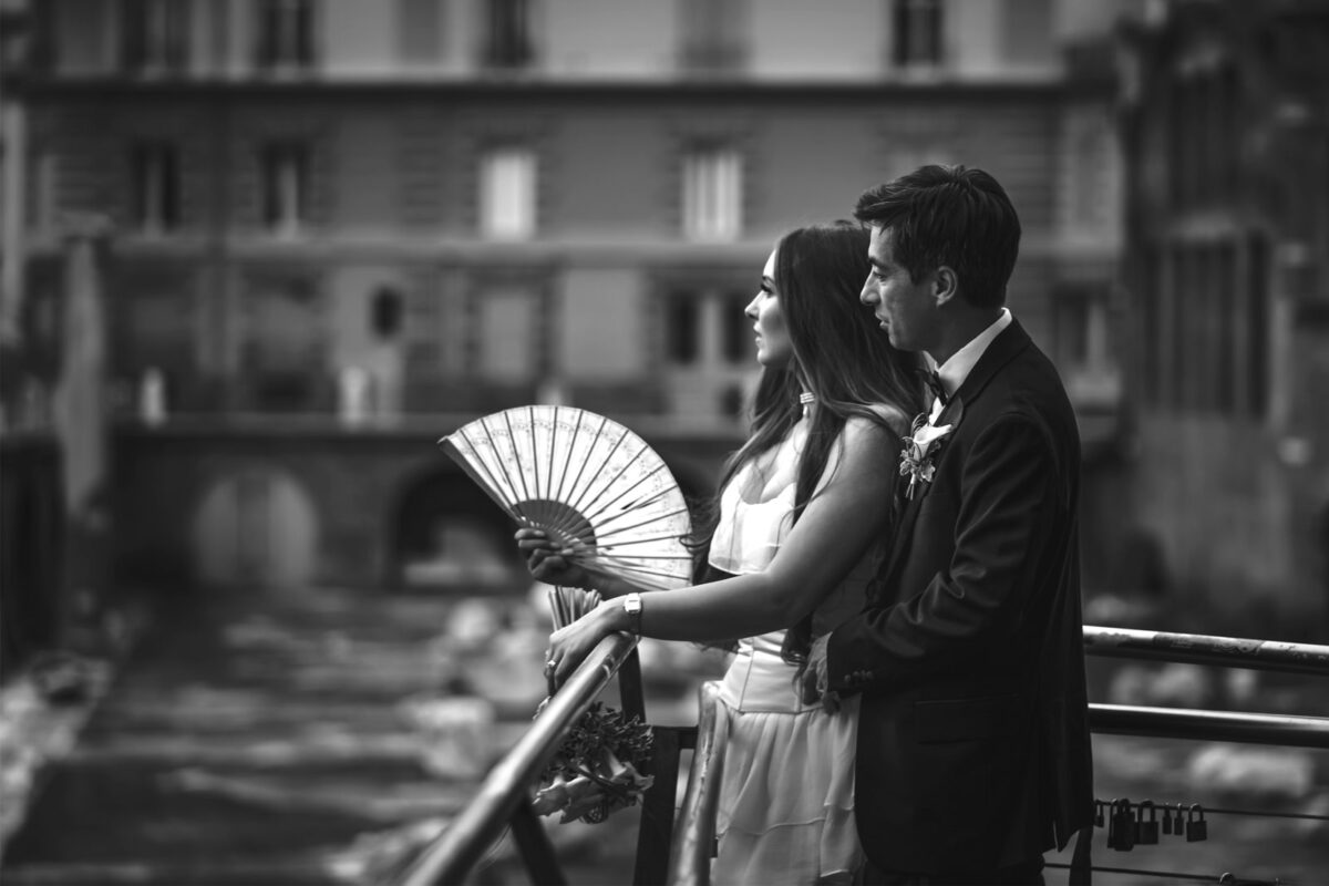 Rome Elopement: Intimate Wedding at Villa Borghese & Hotel Locarno