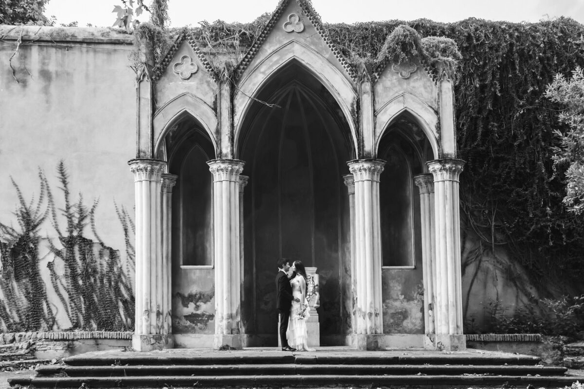 Rome Elopement: Intimate Wedding at Villa Borghese & Hotel Locarno