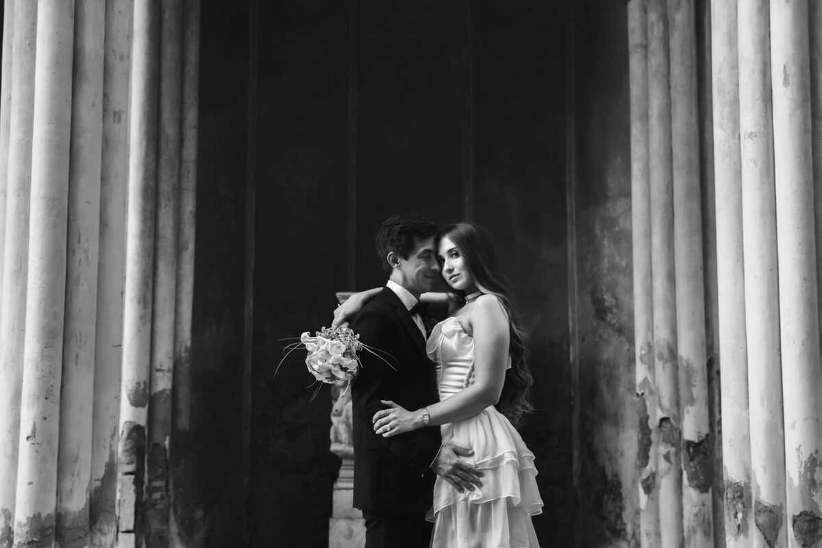 Rome Elopement: Intimate Wedding at Villa Borghese & Hotel Locarno